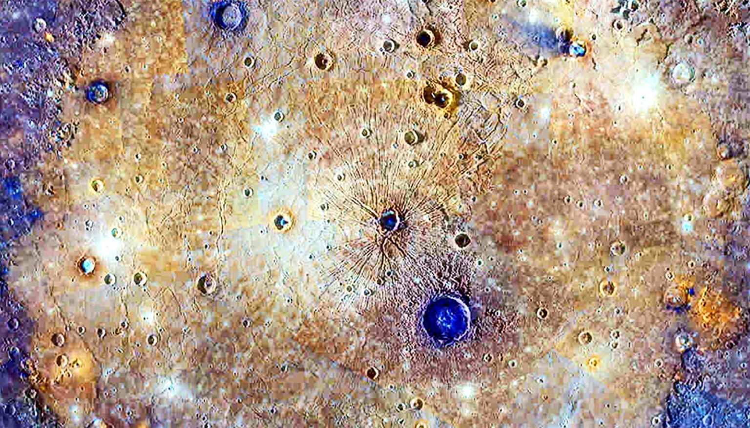 Меркурий кратер Калорис