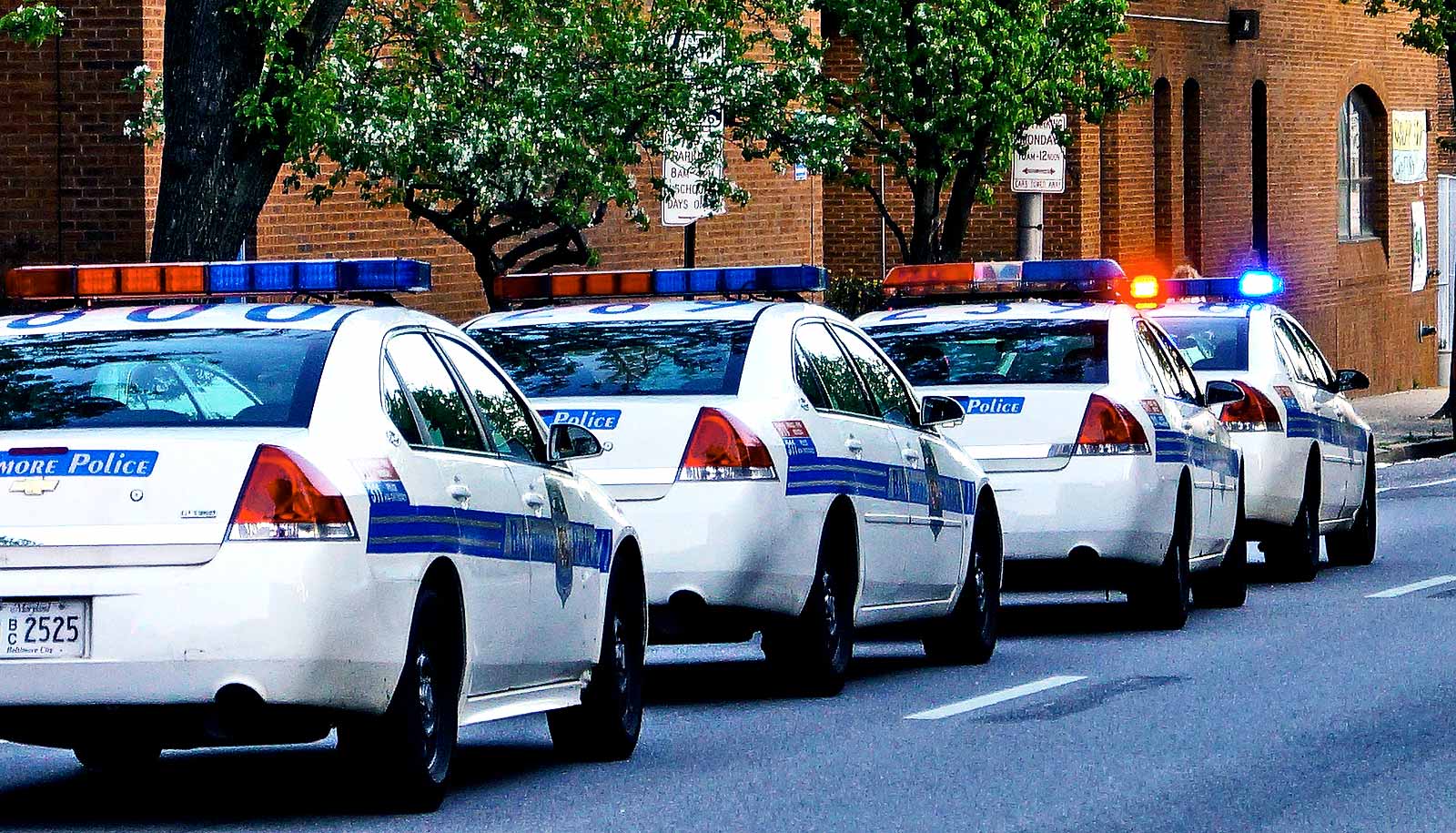 Police Cars Lined Up 1600 Futurity