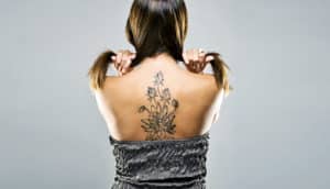 back tattoo on the spine