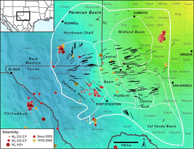 Map could prevent earthquakes from Texas fracking - Futurity