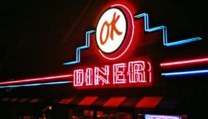 diner neon sign