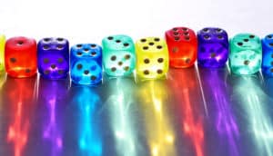 dice rainbow