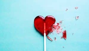 broken heart candy