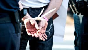 zip tie handcuffs in arrest