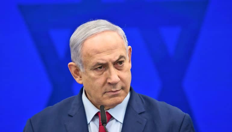 Netanyah looking concerned