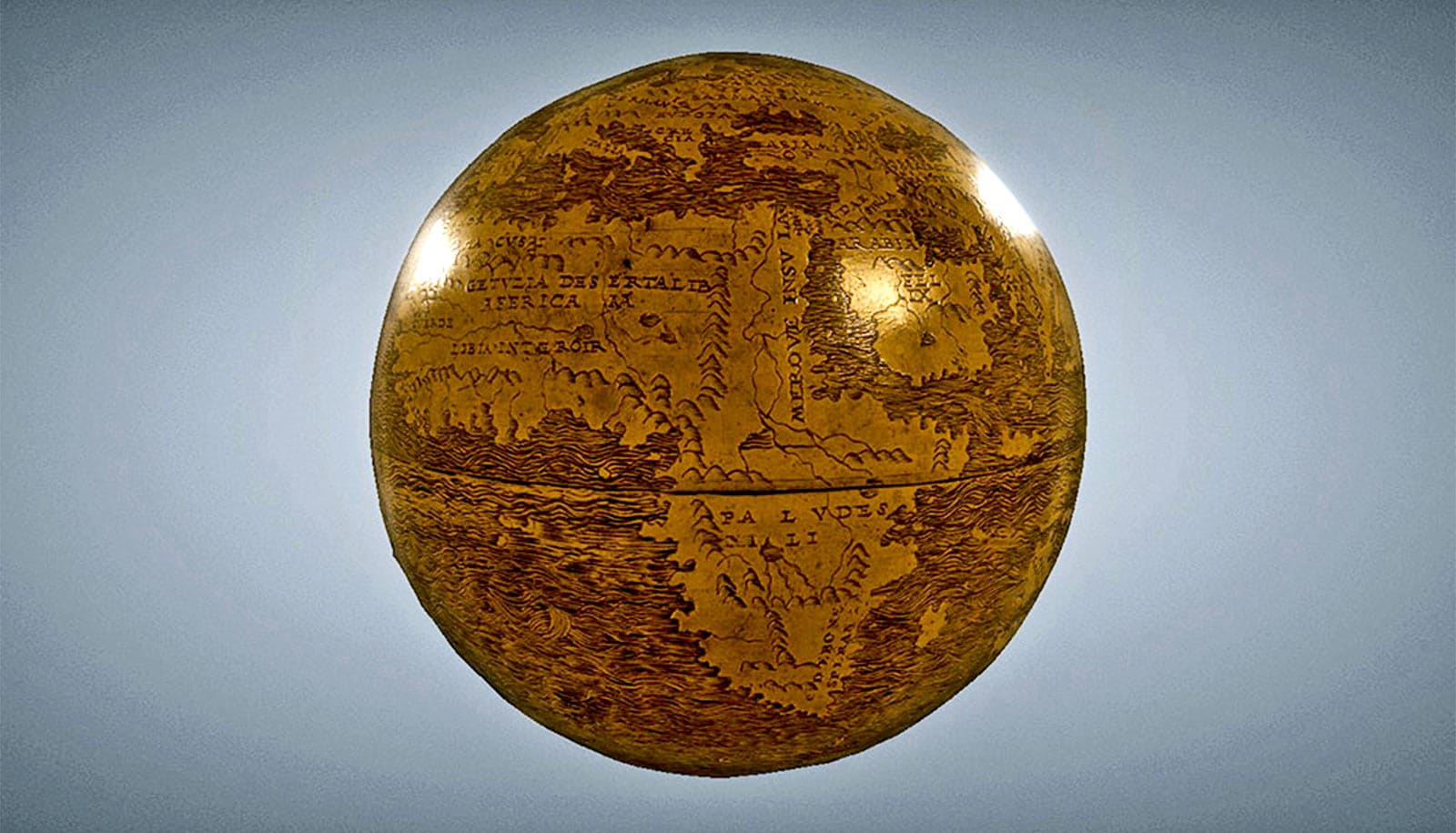 Spin and explore one of the world's oldest globes Futurity