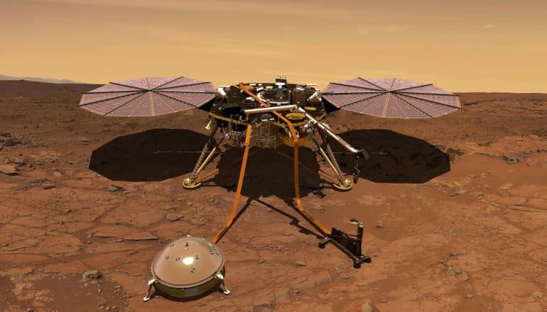 InSight lander on Mars