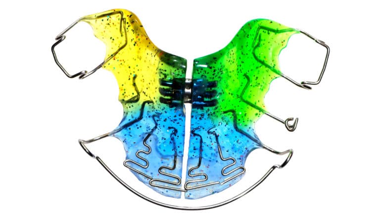 colorful retainer