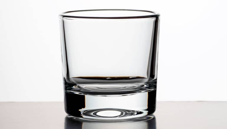 empty glass