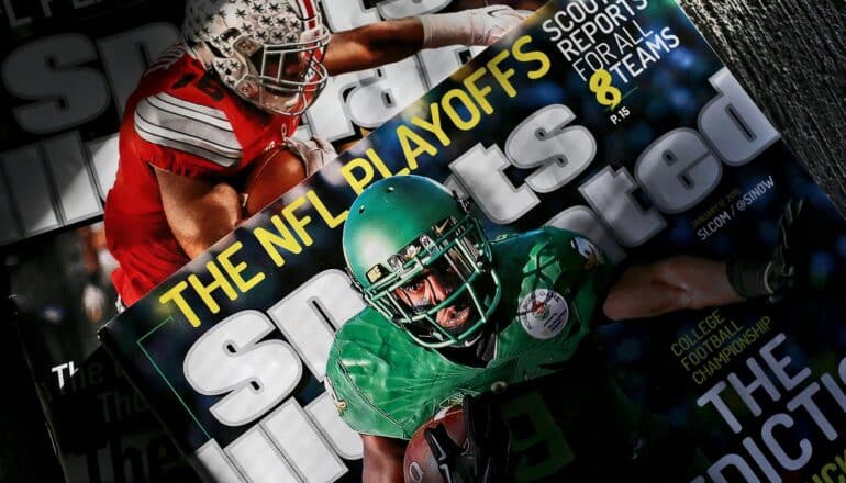 covers of Sports Illustrated magazine